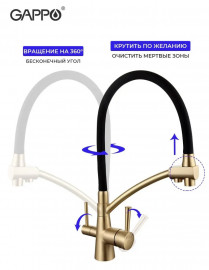 Смеситель GAPPO G4398-1